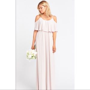 Show Me Your MuMu Caitlin Ruffle Maxi Dress